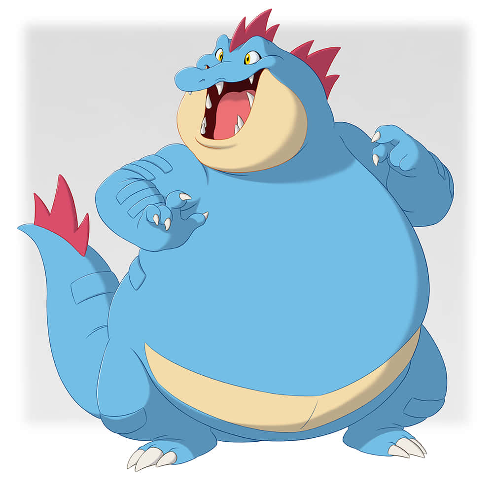 Chubby Feraligatr Wallpaper