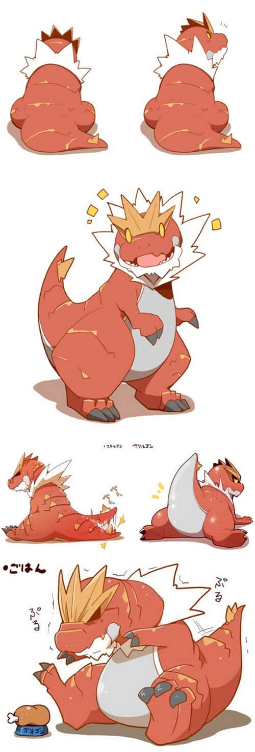 Chubby Tyrantrum Wallpaper