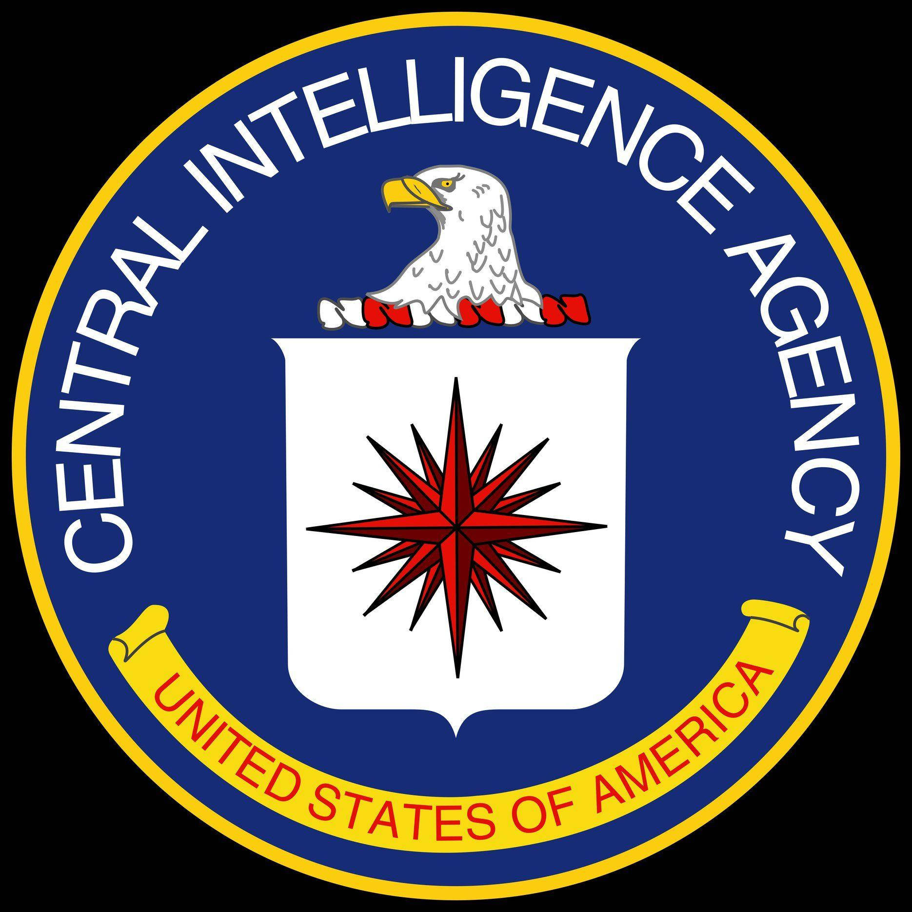 Cia Logo Eagle Head And Star Wallpaper