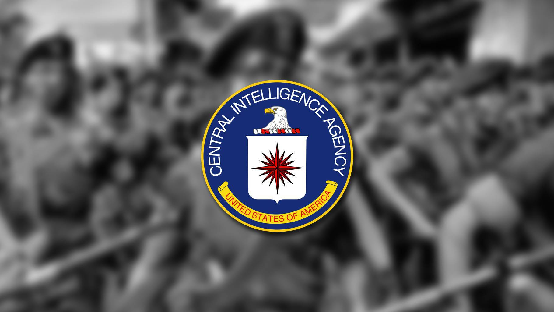 Cia Logo Of United States Wallpaper