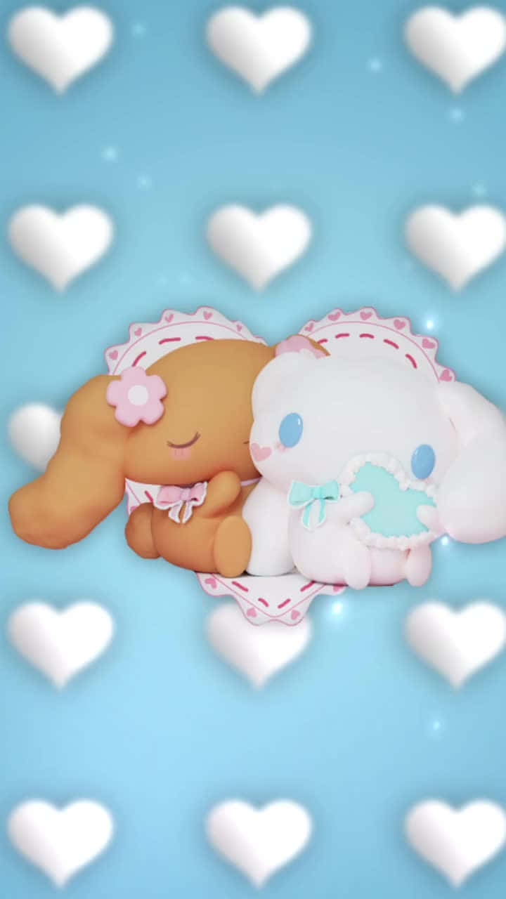 Cinnamoroll_ Mocha_ Cuddles Wallpaper