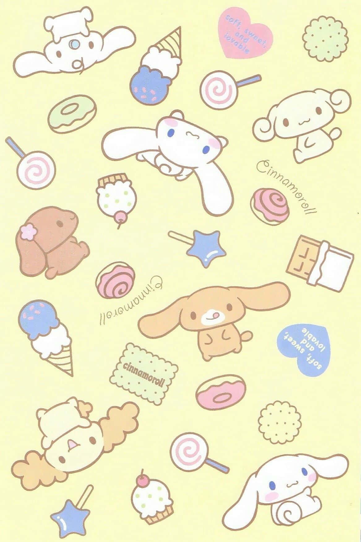 Cinnamoroll Sanrio And The Gang Wallpaper