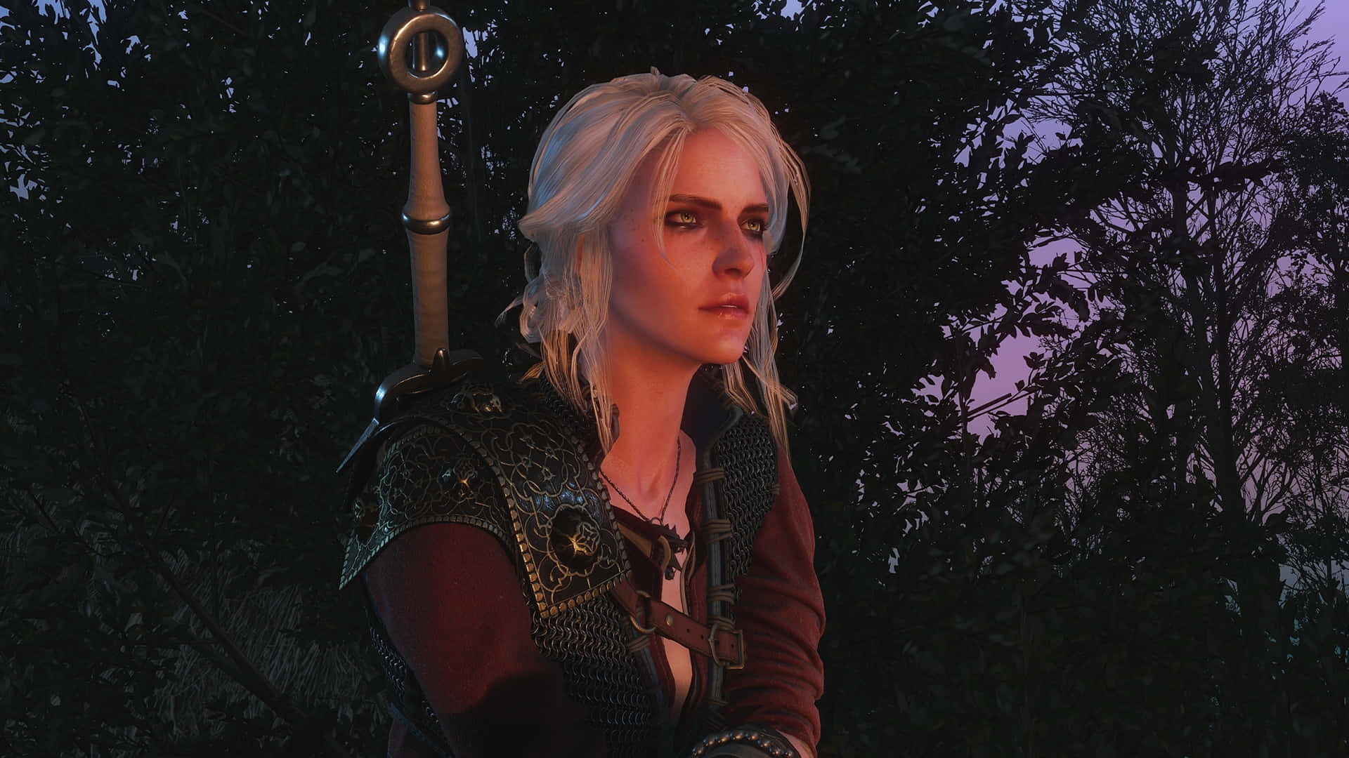 Ciri In Combat - The Witcher 3 Wallpaper