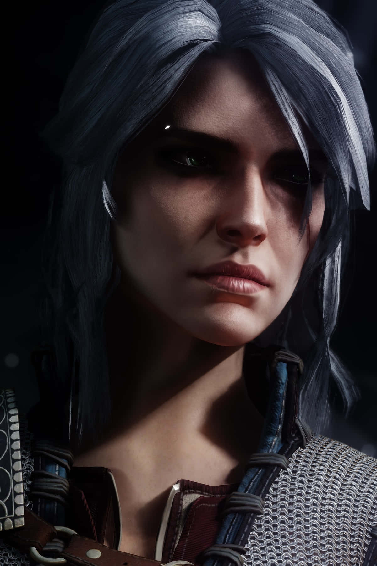 Ciri, The Fierce Witcher Warrior Wallpaper