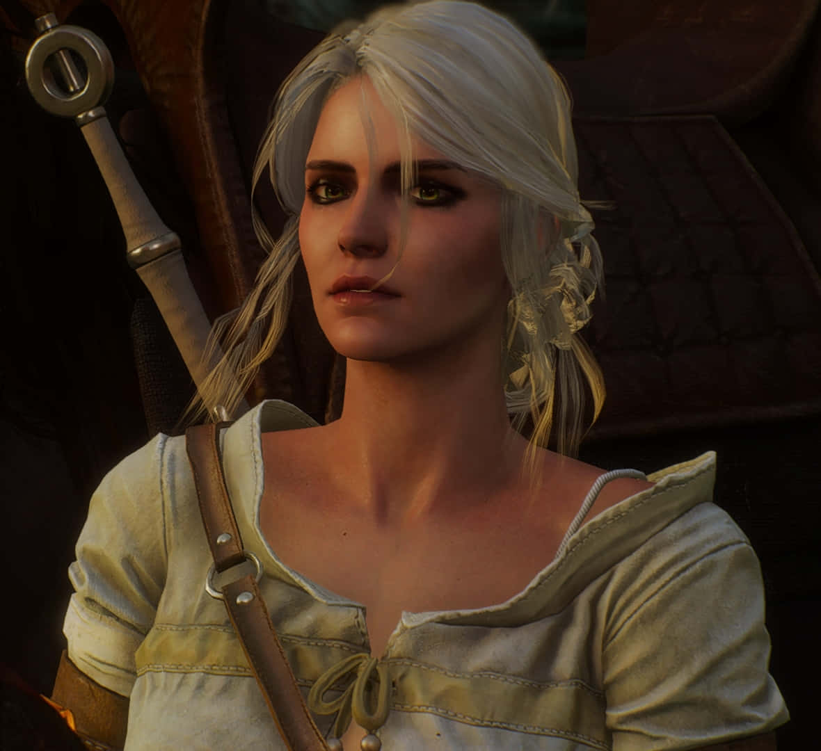 Ciri The Witcher3 Portrait Wallpaper