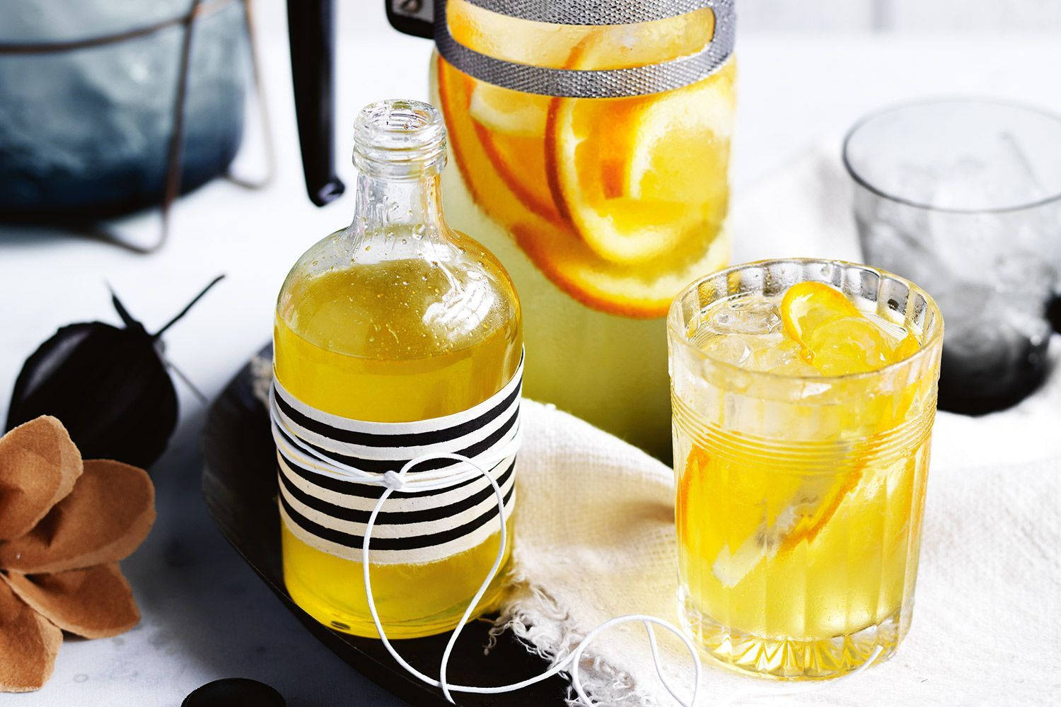 Citrus Cordial Drink Wallpaper