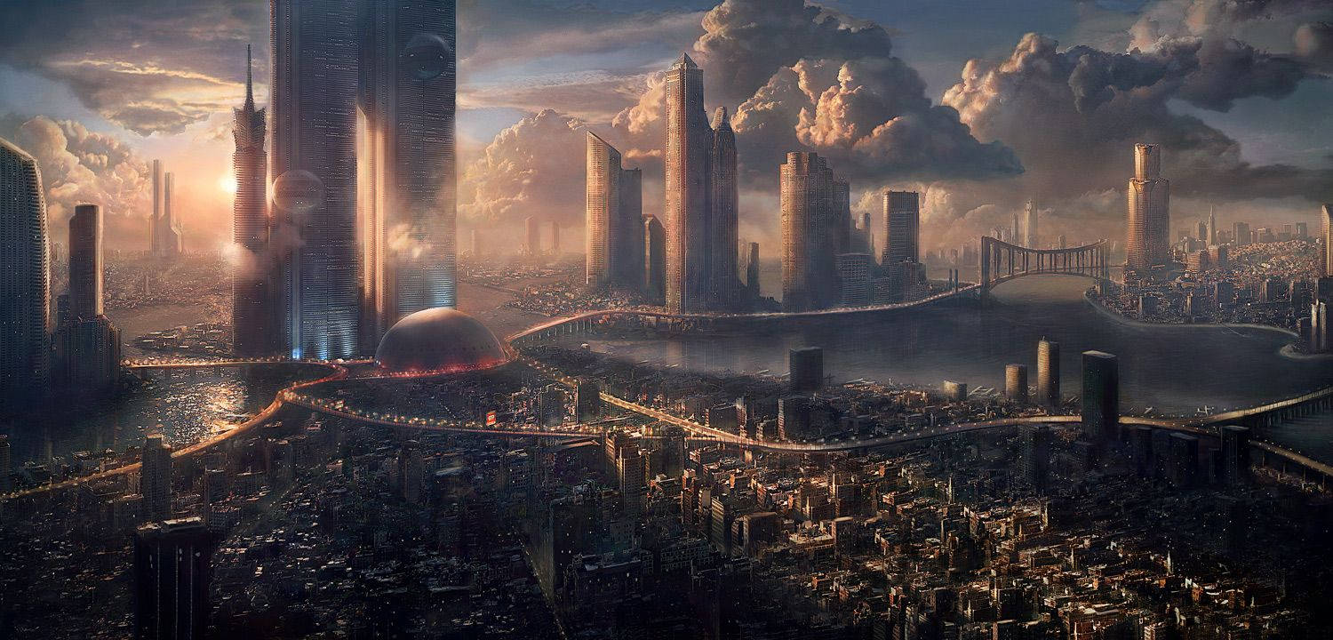 City Skyscrapers Civilization 5 Wallpaper