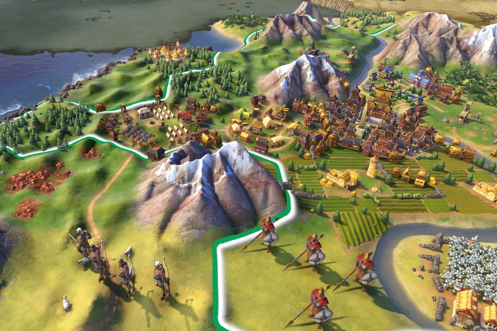 Civilization V I_ Strategic_ View Wallpaper