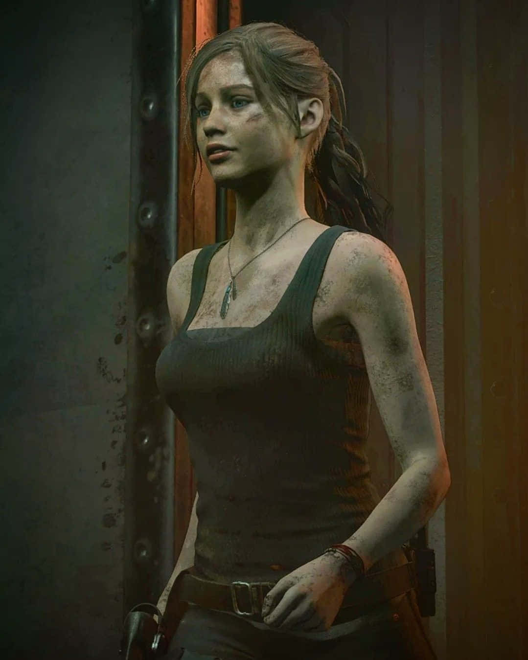 Claire Redfield, Fearless Survivor Wallpaper