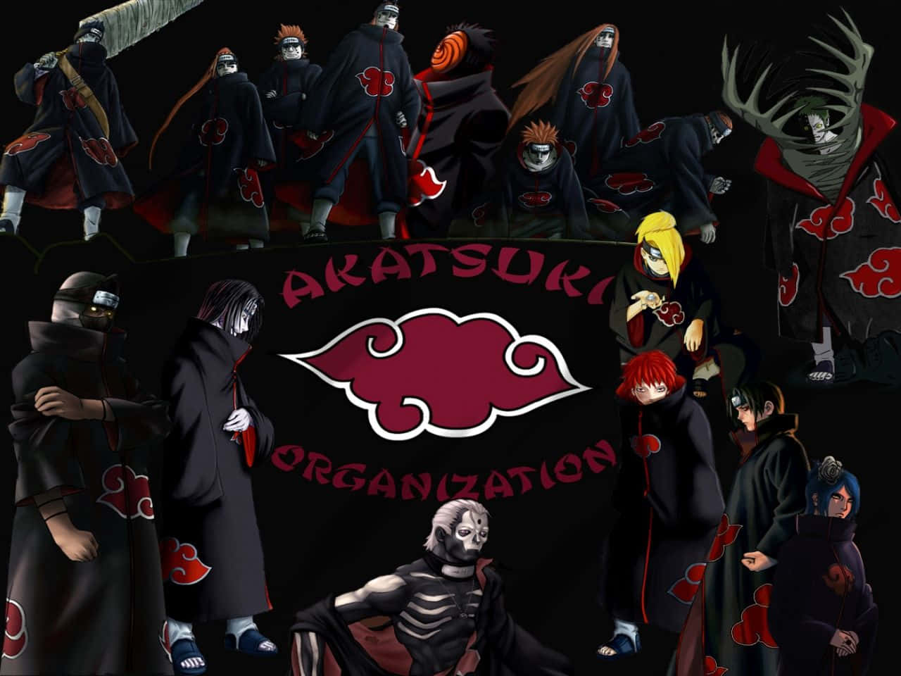 Clan Of Villains - Akatsuki Wallpaper