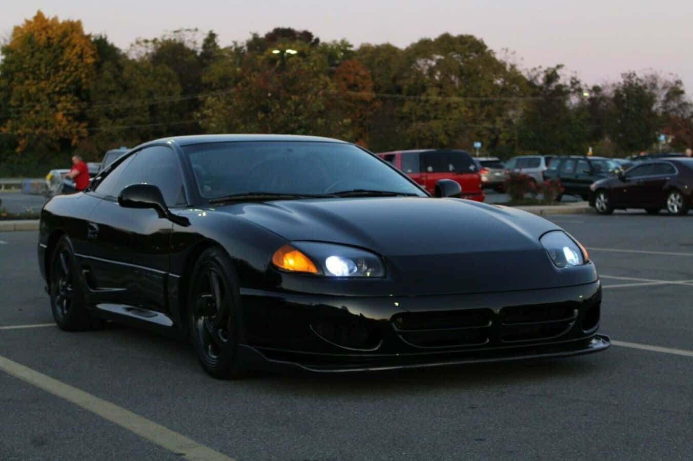 Classic 1991 Dodge Stealth In Prime Condition Wallpaper