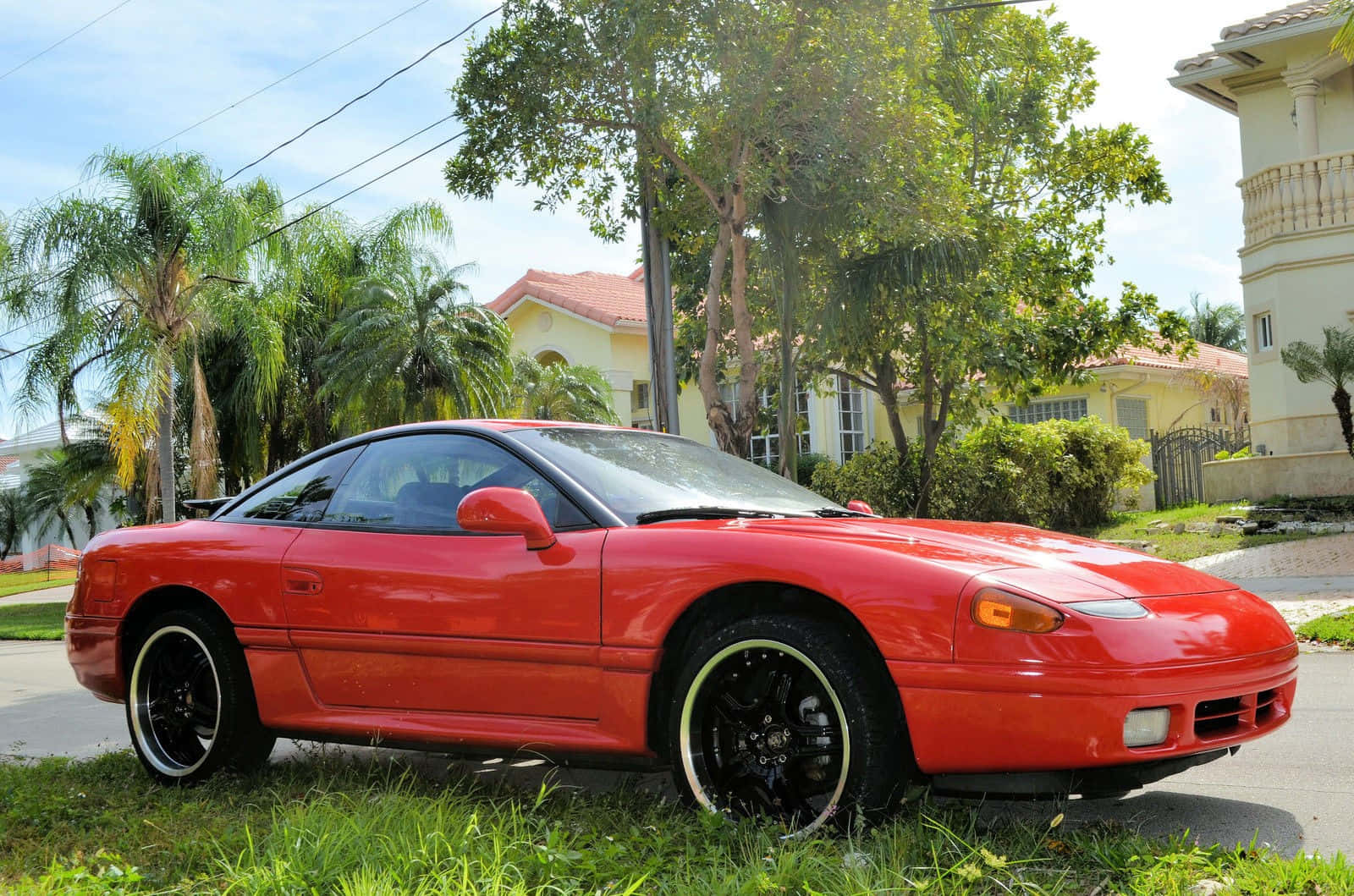 Classic 1991 Dodge Stealth In Pristine Condition Wallpaper