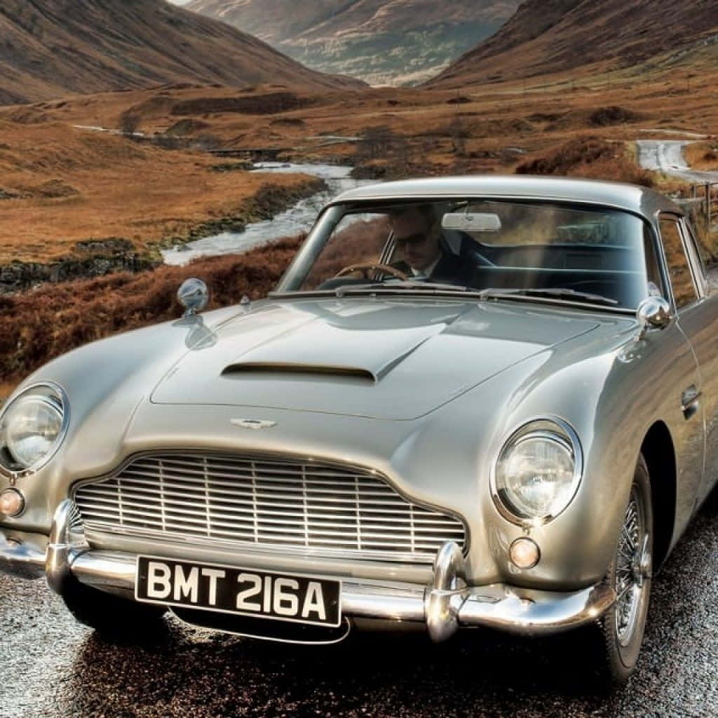 Classic Aston Martin Db5 In All Its Glory Wallpaper