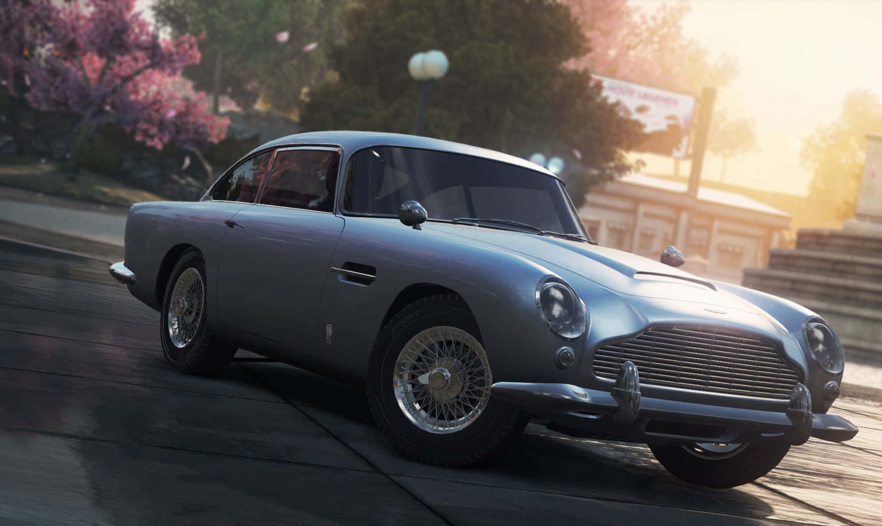 Classic Beauty; The Timeless Aston Martin Db5 Wallpaper