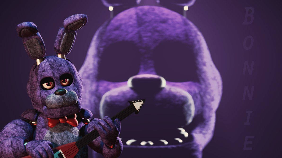 Classic Bonnie From Fnaf Wallpaper