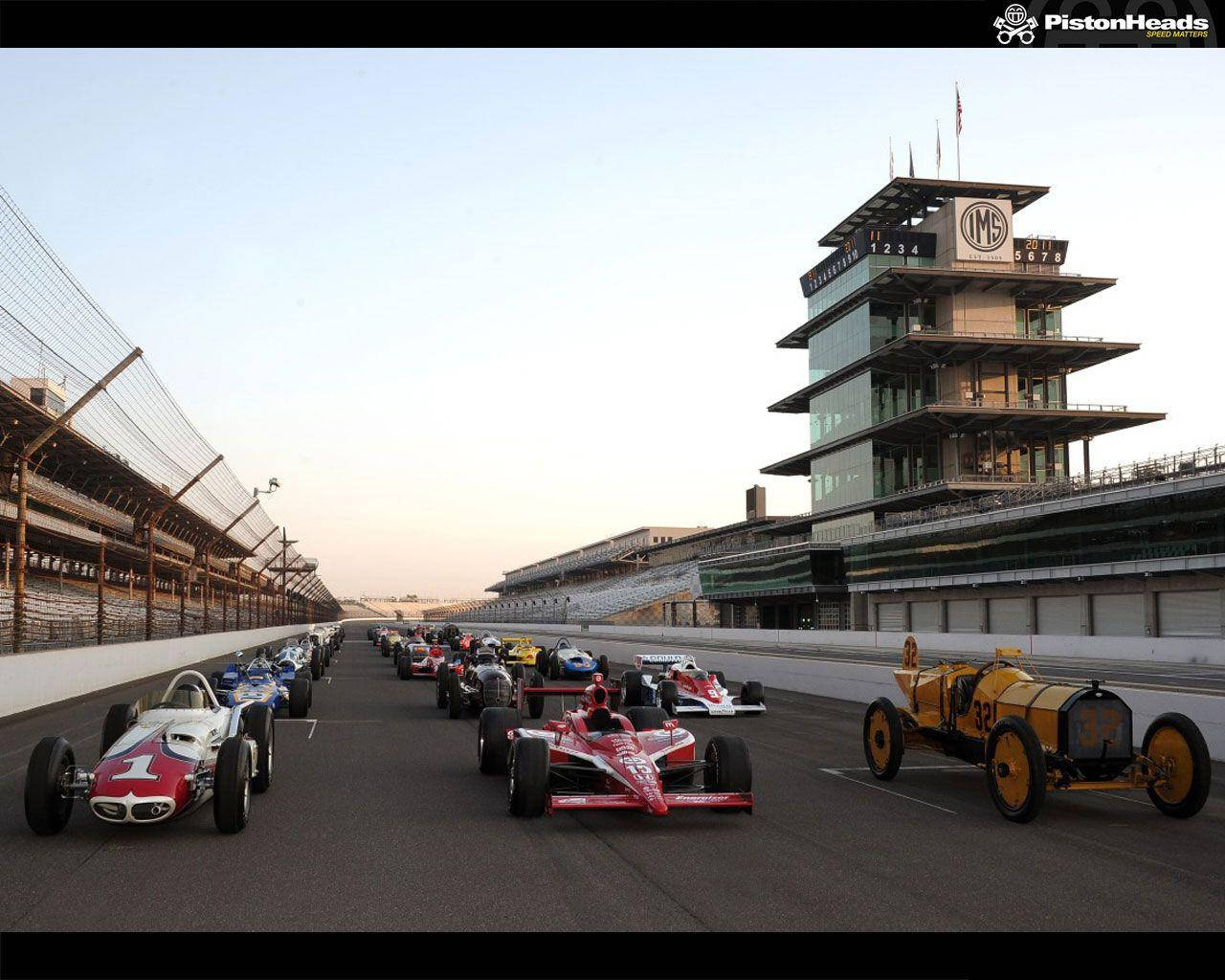 Classic Cars At Indianapolis 500 Wallpaper