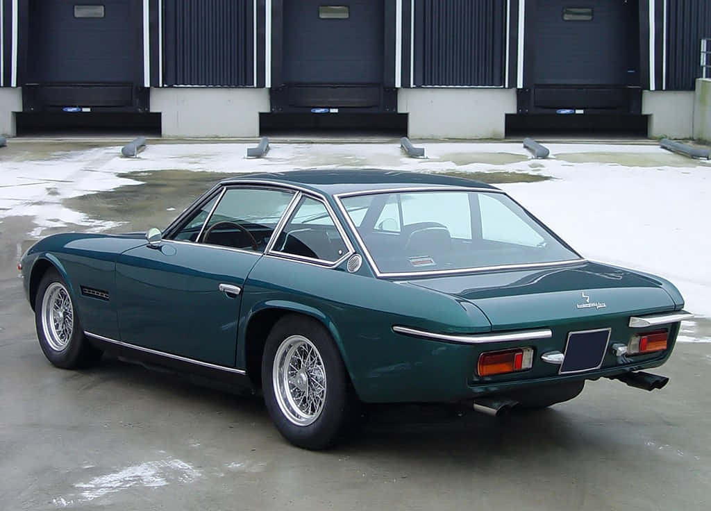 Classic Elegance: Lamborghini Islero In Its Prime Wallpaper