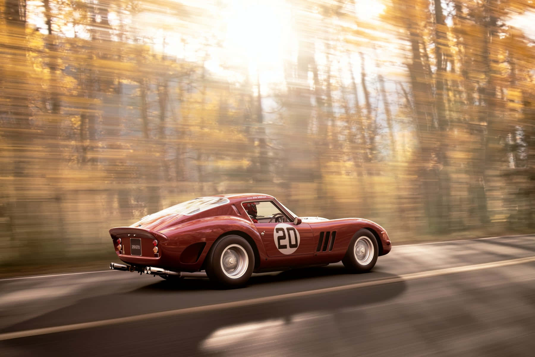 Classic Ferrari 250 Gto Sports Car Wallpaper