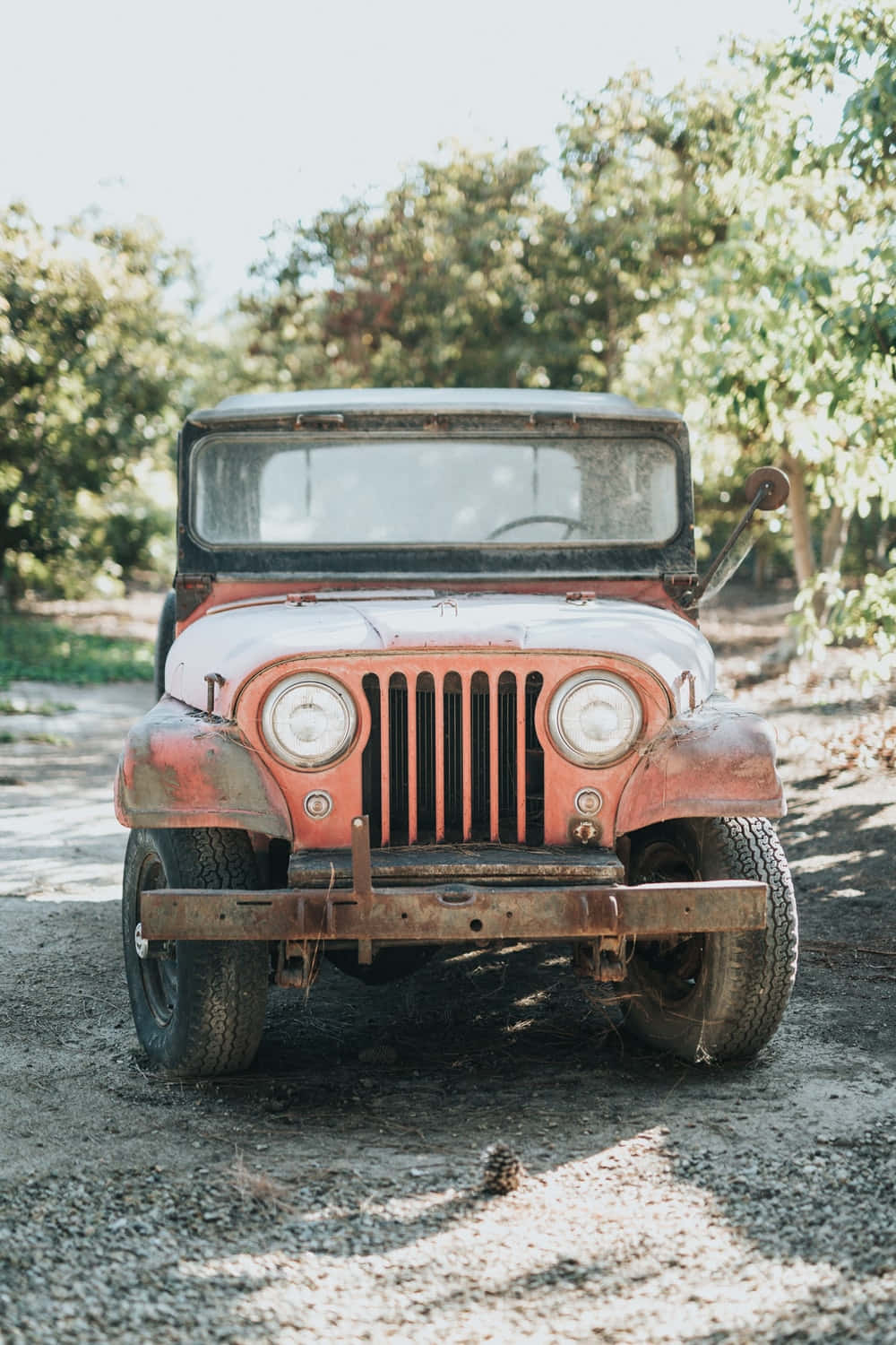 Classic Jeep Cj Showcasing Its Off-road Prowess Wallpaper