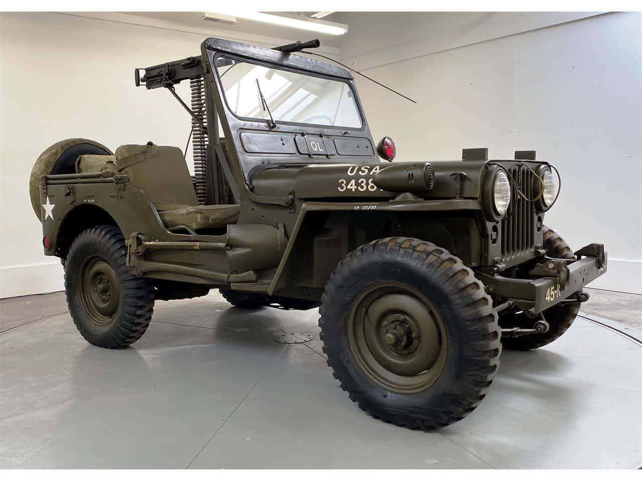 Classic Jeep Willys In Its Glory Wallpaper