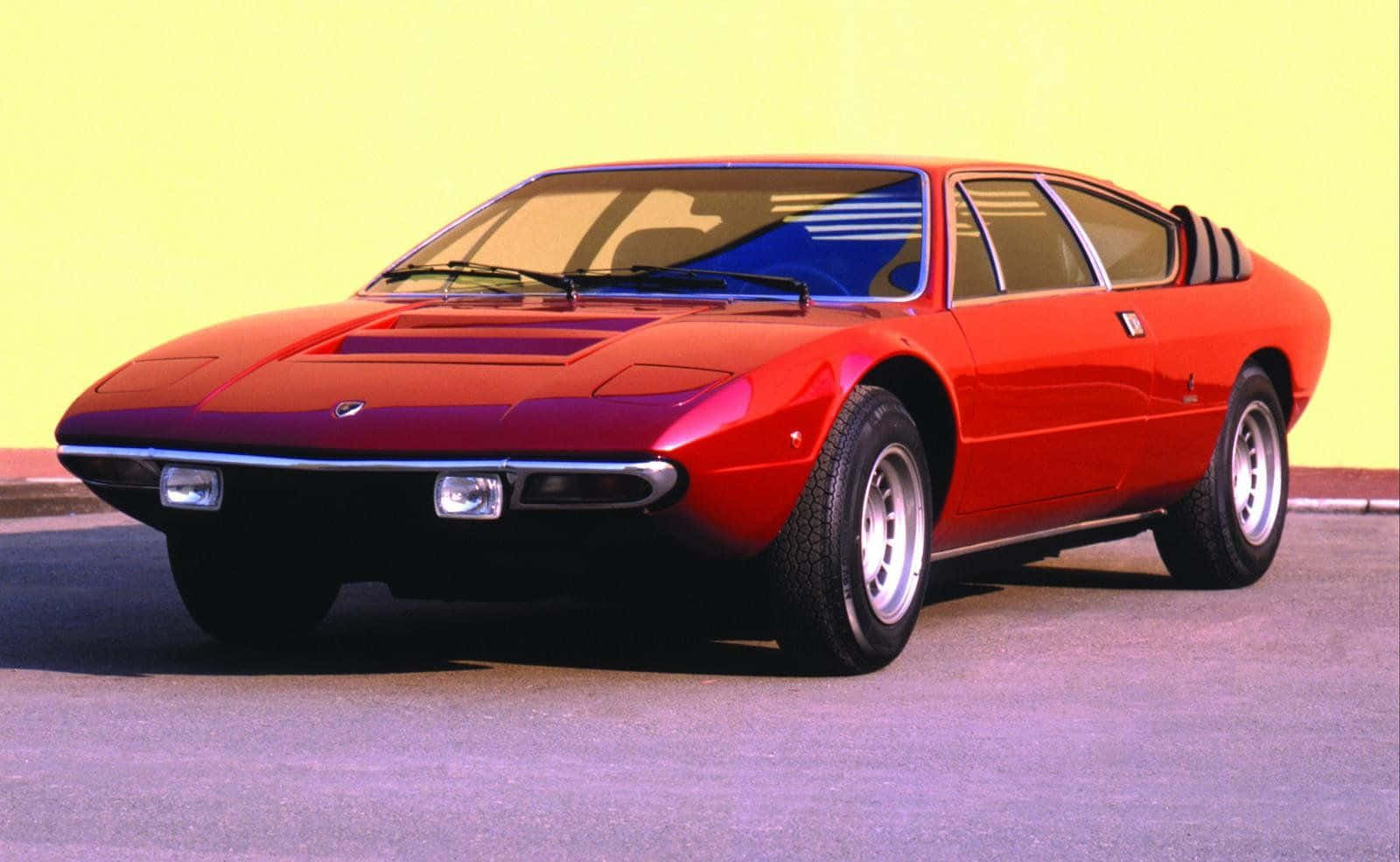 Classic Lamborghini Urraco In Its Full Glory Wallpaper