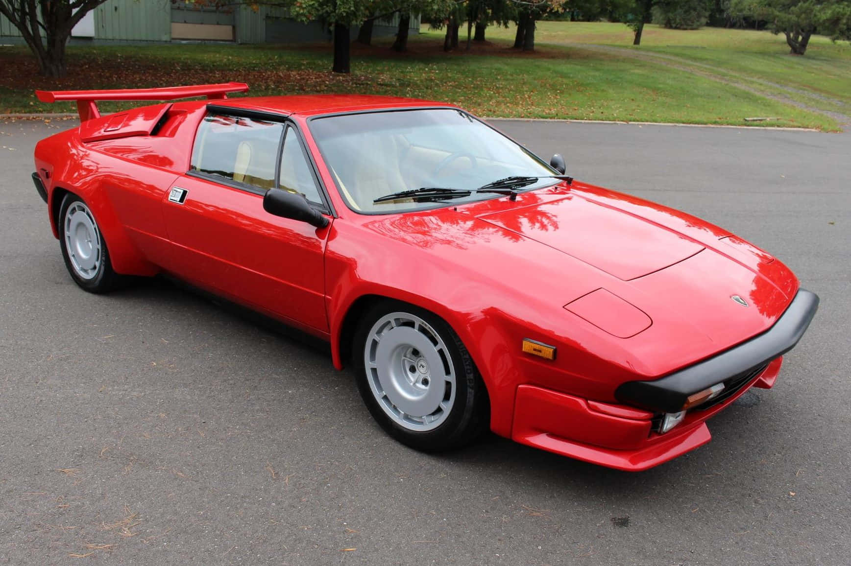 Classic Power Unleashed - Lamborghini Jalpa Wallpaper