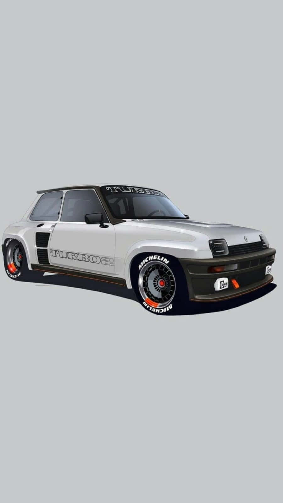 Classic Renault 5 Turbo In Pristine Condition Wallpaper