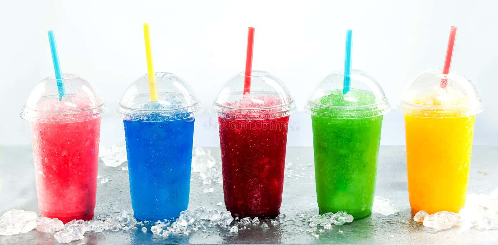 Classic Slushy Flavors Wallpaper