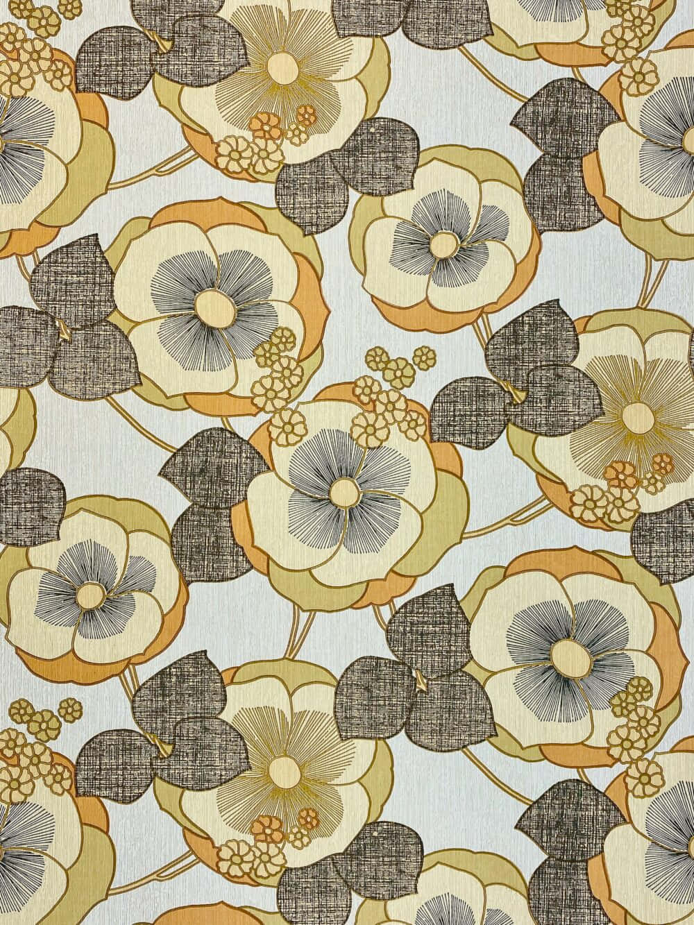 Classic Vintage Floral Wallpaper Wallpaper