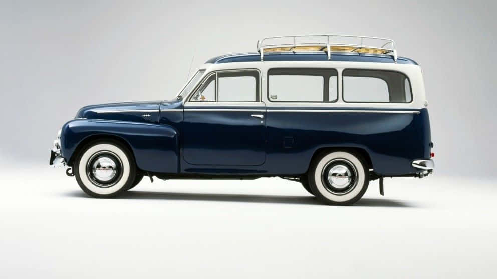 Classic Volvo Pv544 In Showroom Condition Wallpaper