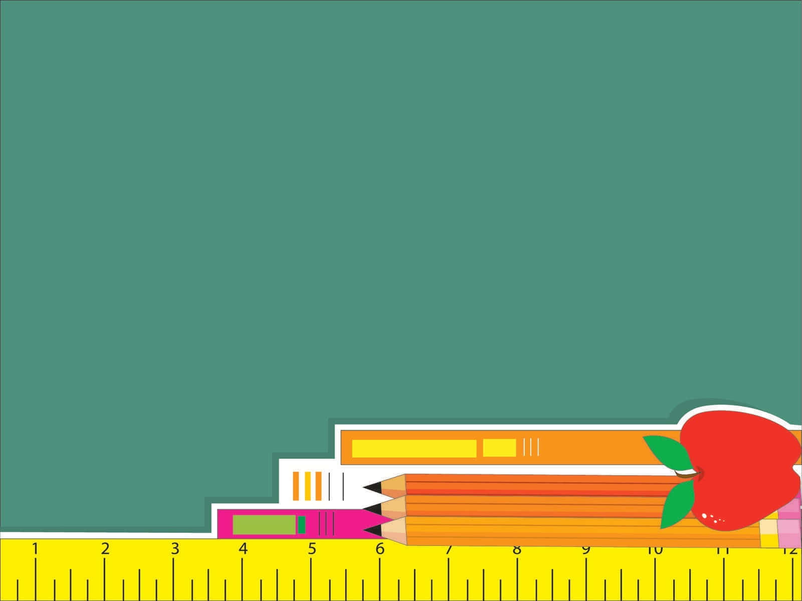 Classroom Essentials Vector Wallpaper