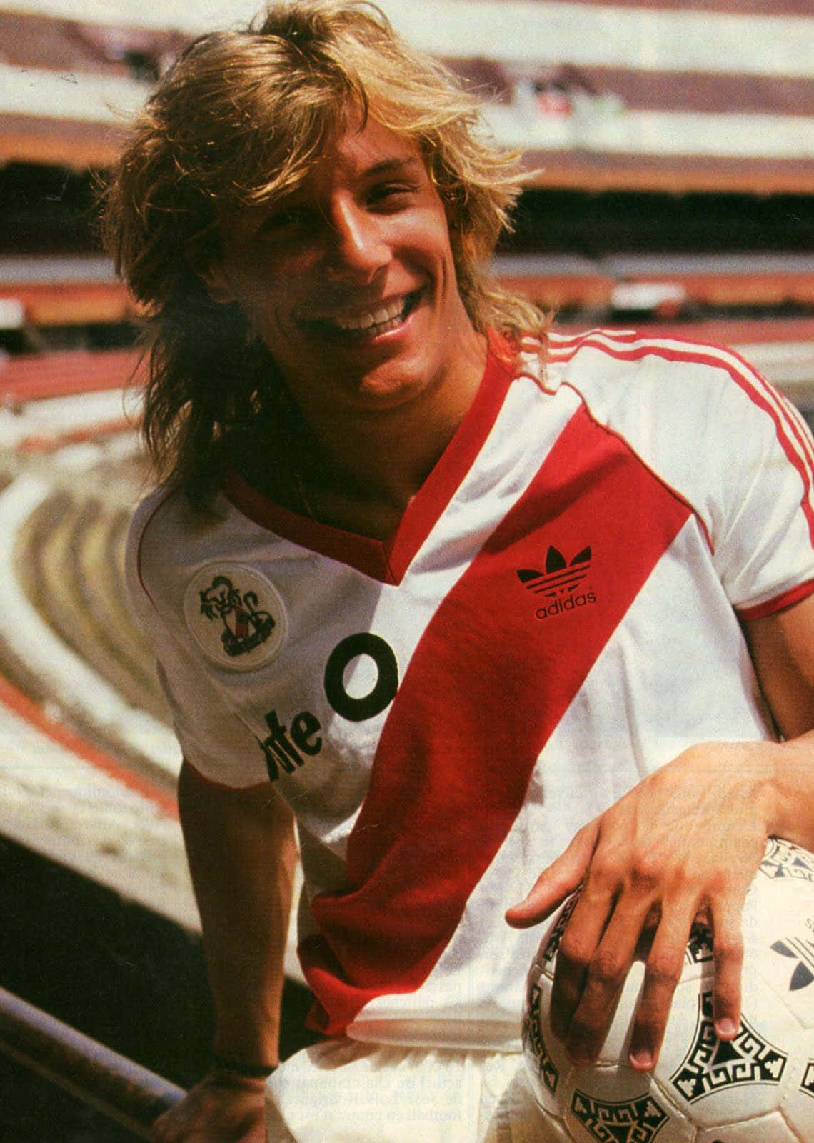 Claudio Caniggia River Plate Fc Jersey Wallpaper