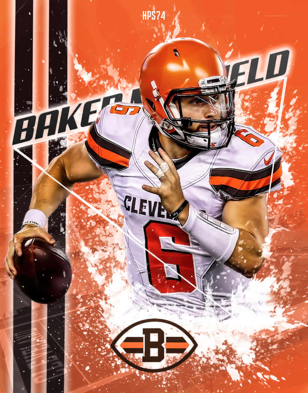 Cleveland Browns Quarterback Baker Mayfield Wallpaper