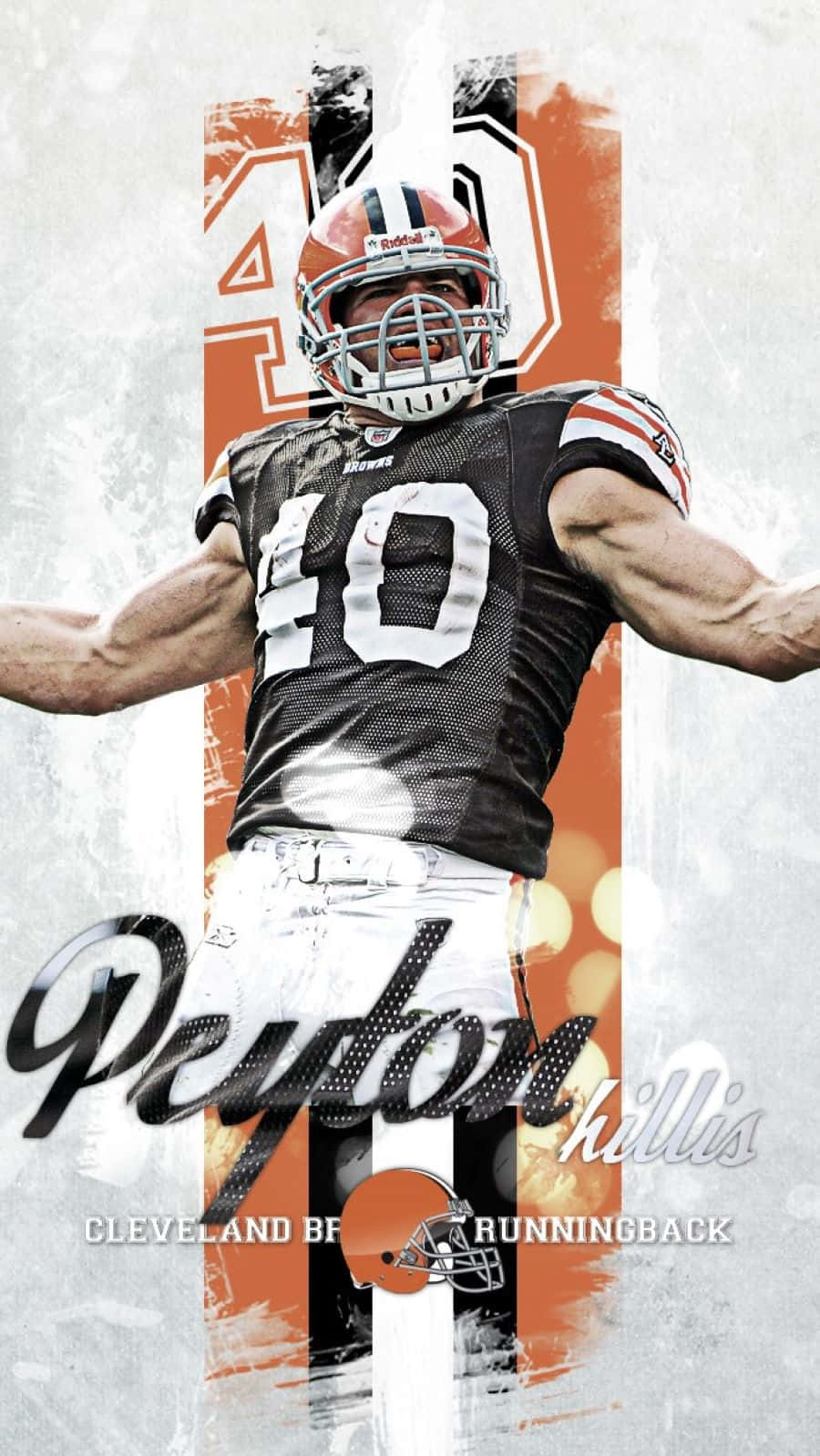 Cleveland Browns Running Backi Phone Wallpaper Wallpaper