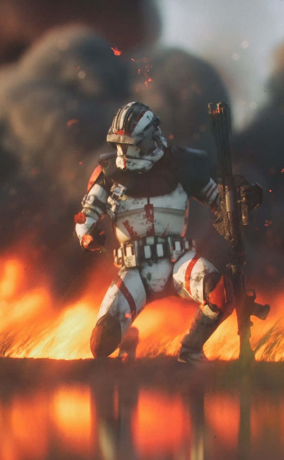 Clone Wars Unleash Vast Armies Of Battlefield Warriors Wallpaper