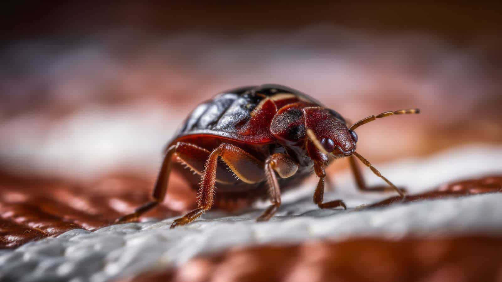 Close Up Bed Bug Wallpaper