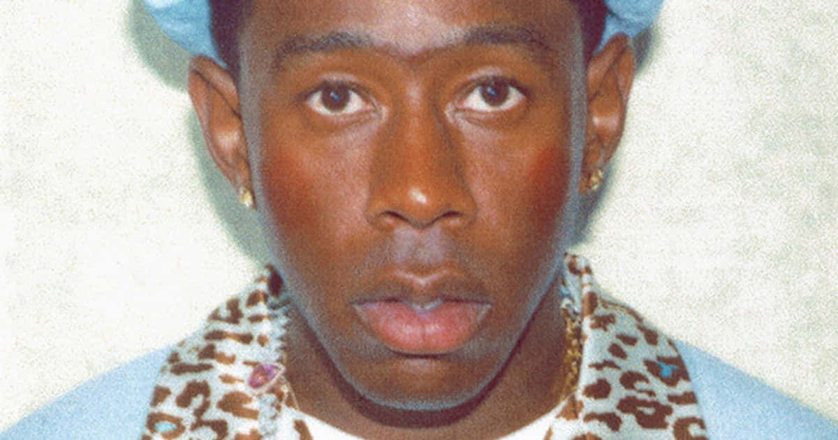 Close-up Face Tyler The Creator Pfp Wallpaper