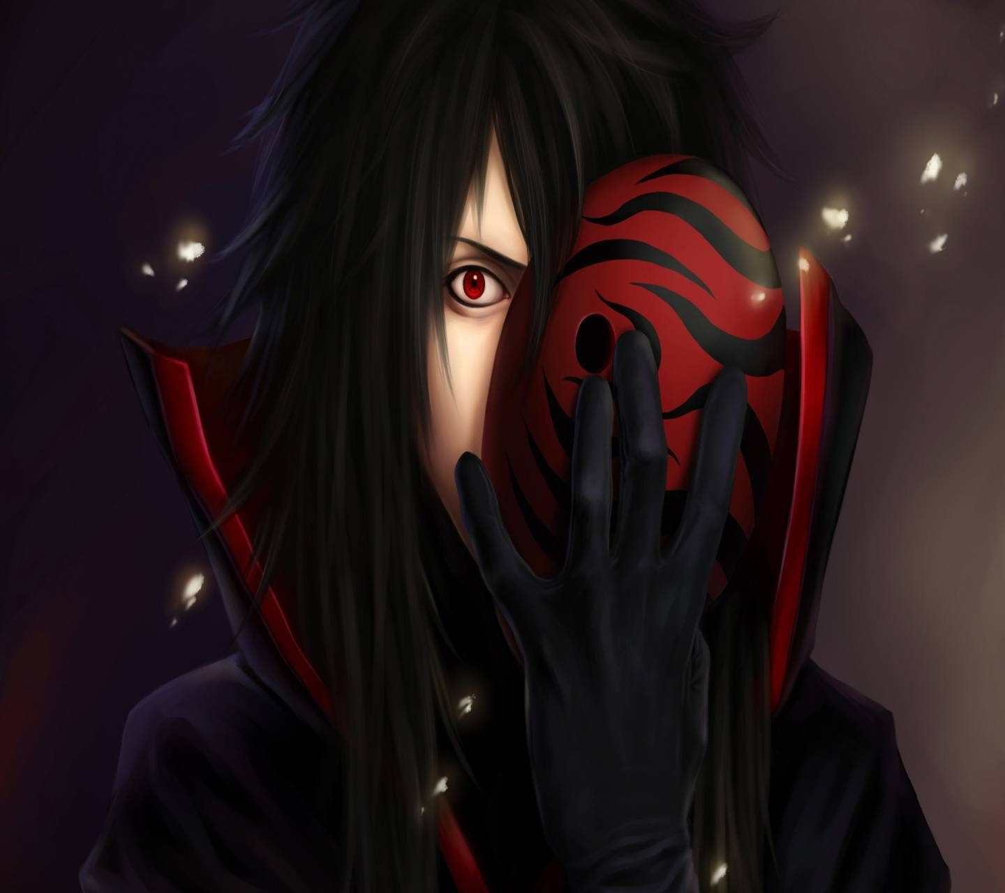 Close-up Masked Madara Uchiha Wallpaper