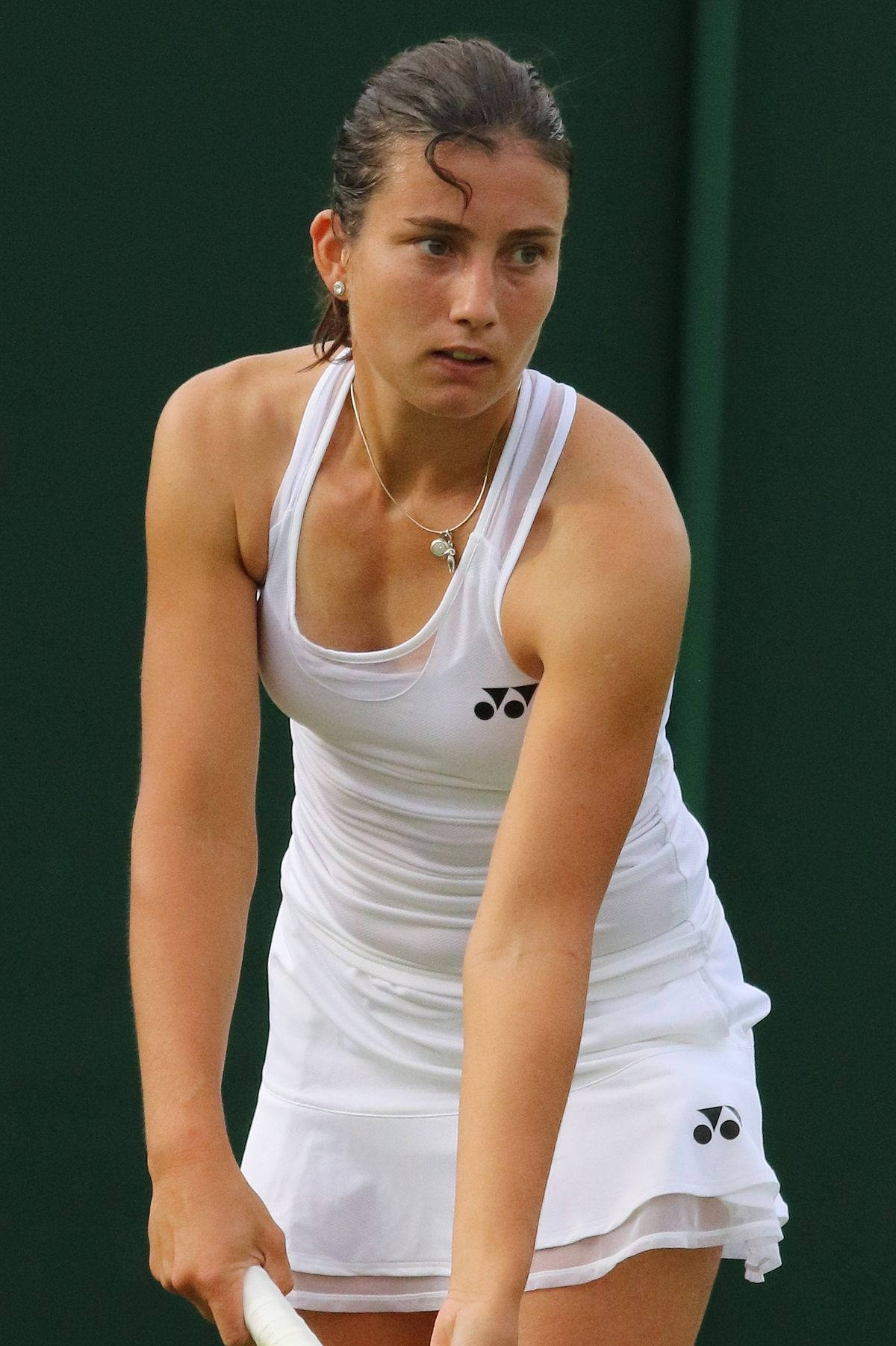 Close-up Of Anastasija Sevastova Wallpaper