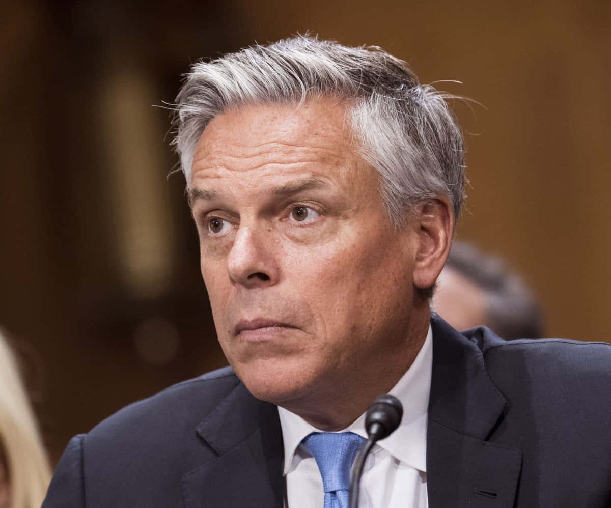 Close-up Of Jon Huntsman Wallpaper