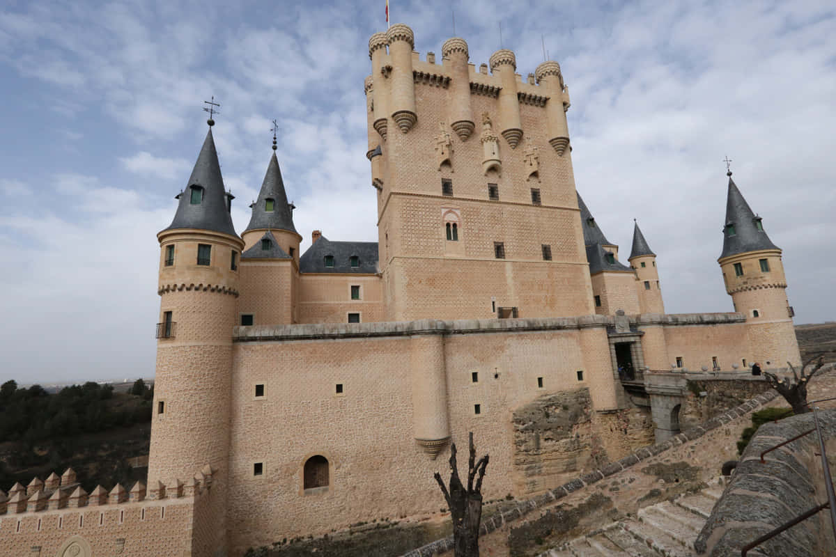 Close-up Of Segovia Castle Wallpaper