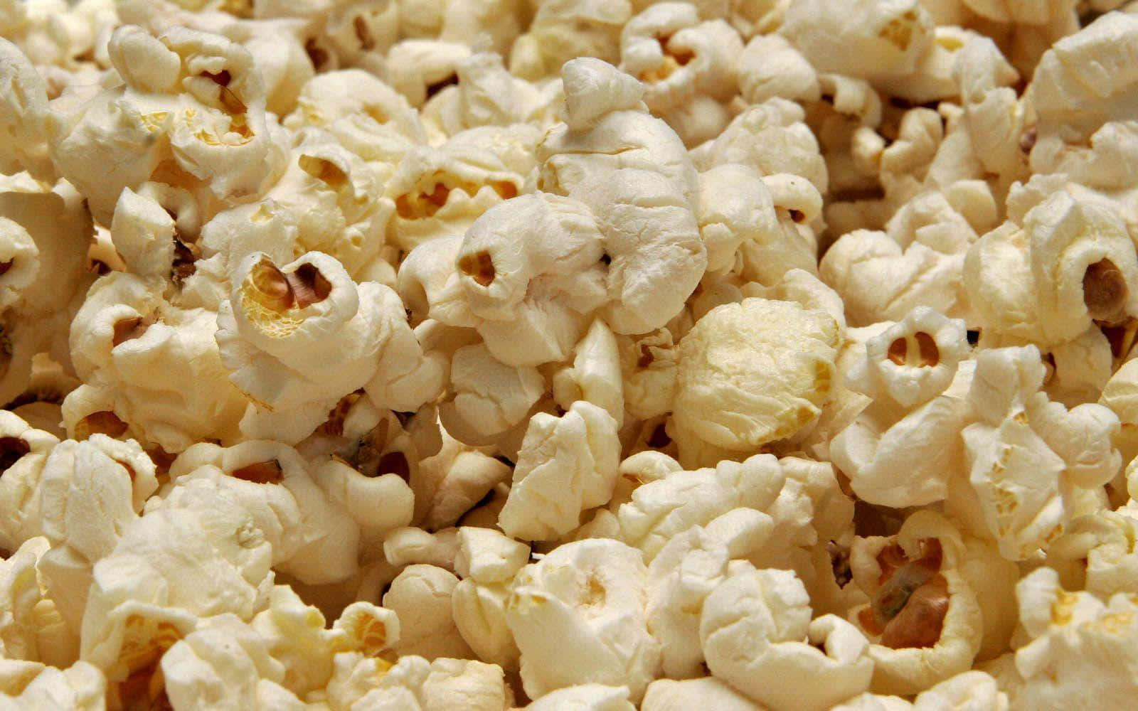 Close Up Popcorn Texture Wallpaper