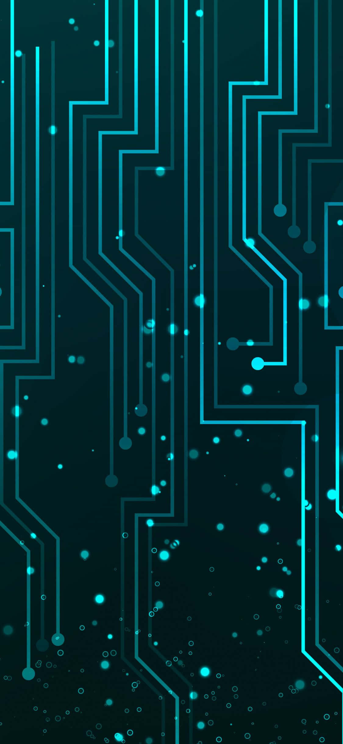 Close-up Shot Of An Iphone Circuit Board Wallpaper