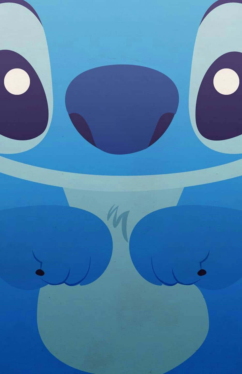 Close Upof Stitch Face Wallpaper