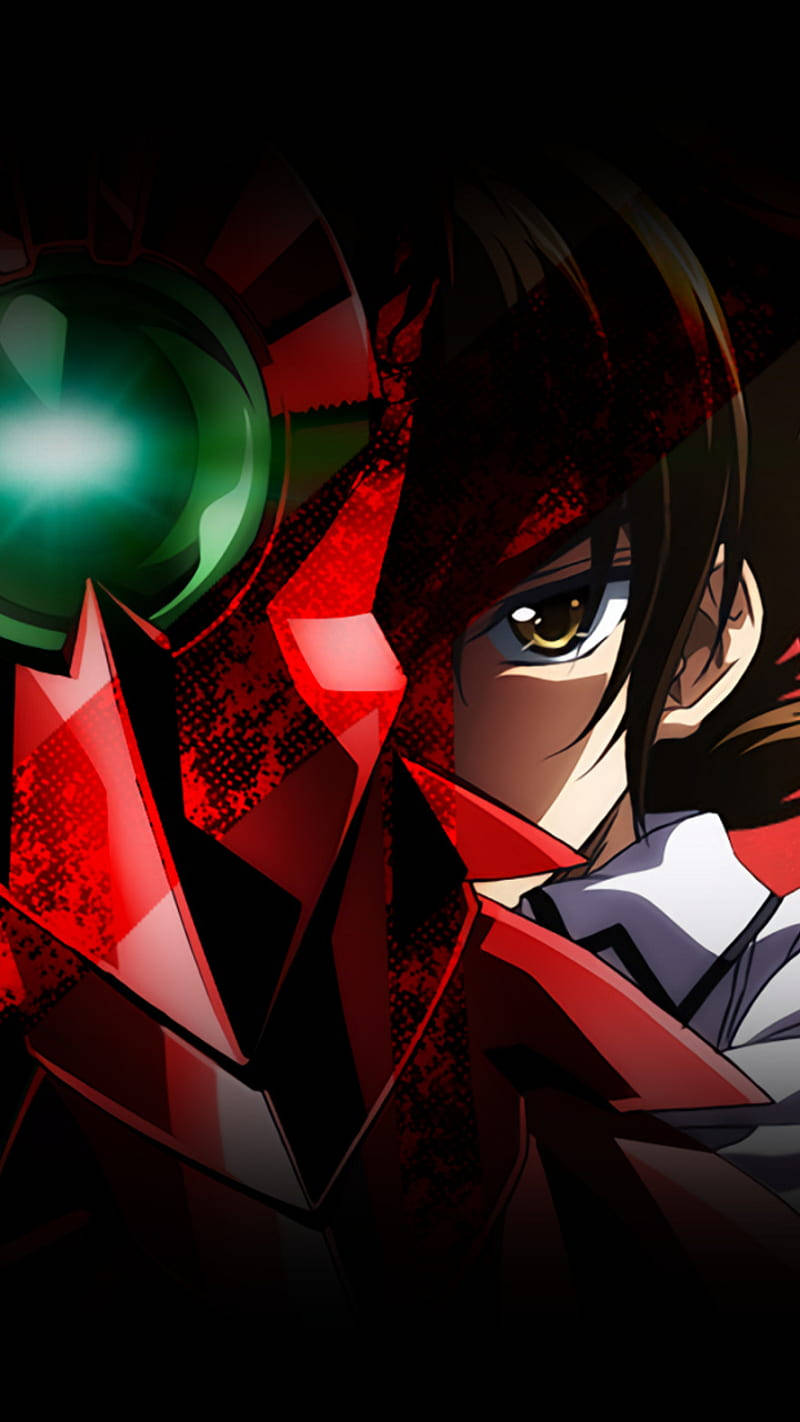 Closeup Of Boosted Gear From High School Dxd Anime Series Wallpaper