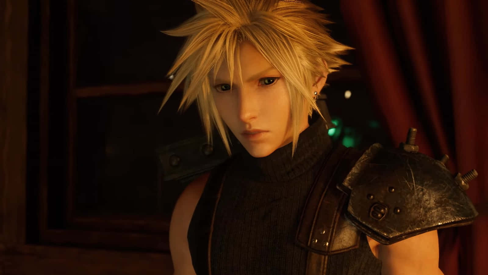 Cloud Strife F F7 Rebirth Portrait Wallpaper