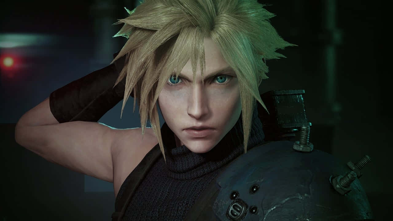 Cloud Strife F F7 Remake Portrait Wallpaper