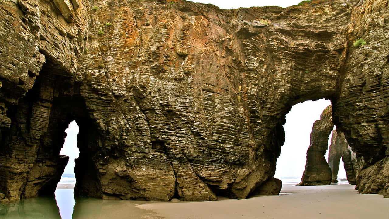 Coastal_ Arch_ Formations Wallpaper