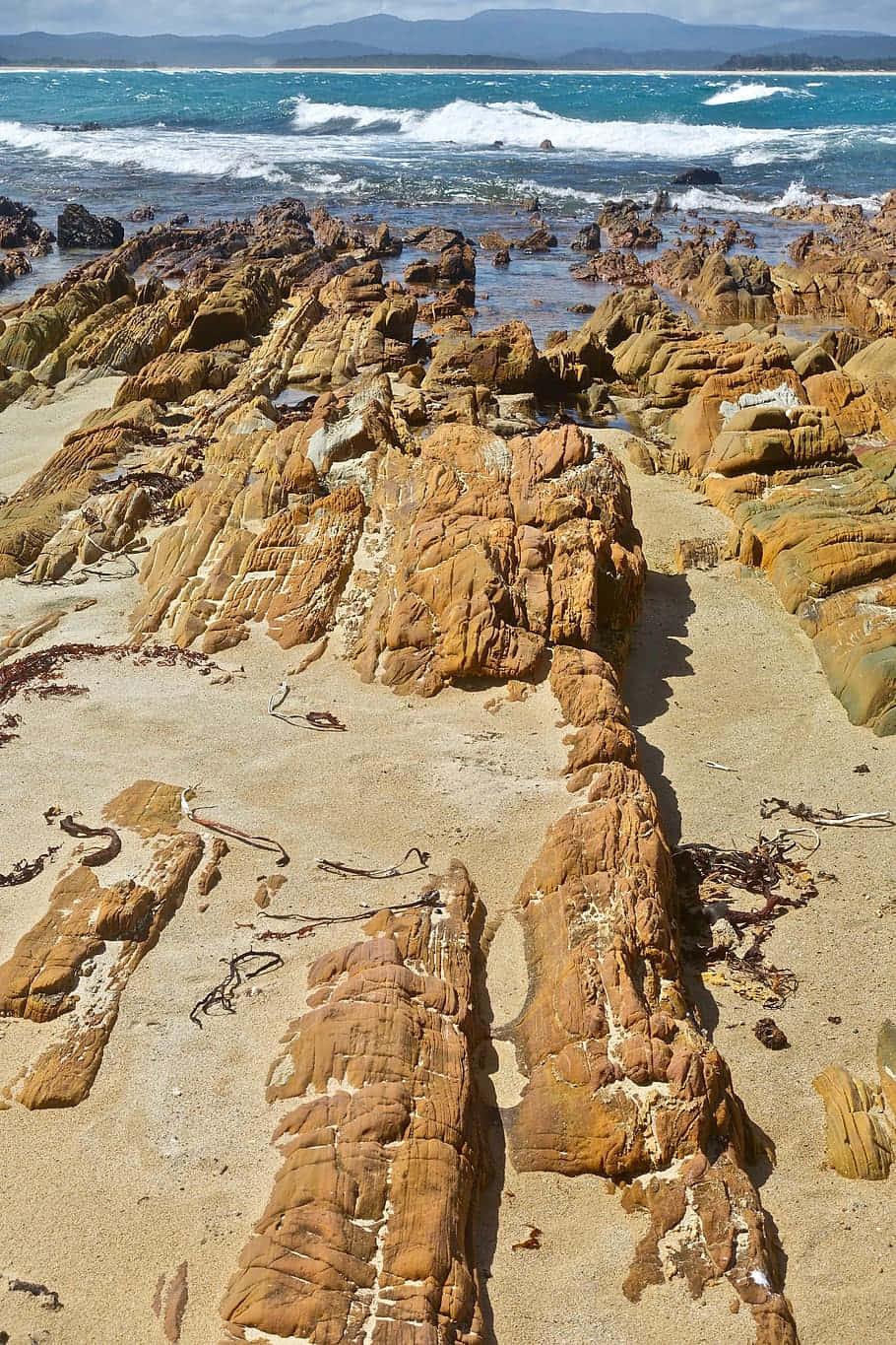 Coastal Rock Formations Geomorphology Wallpaper