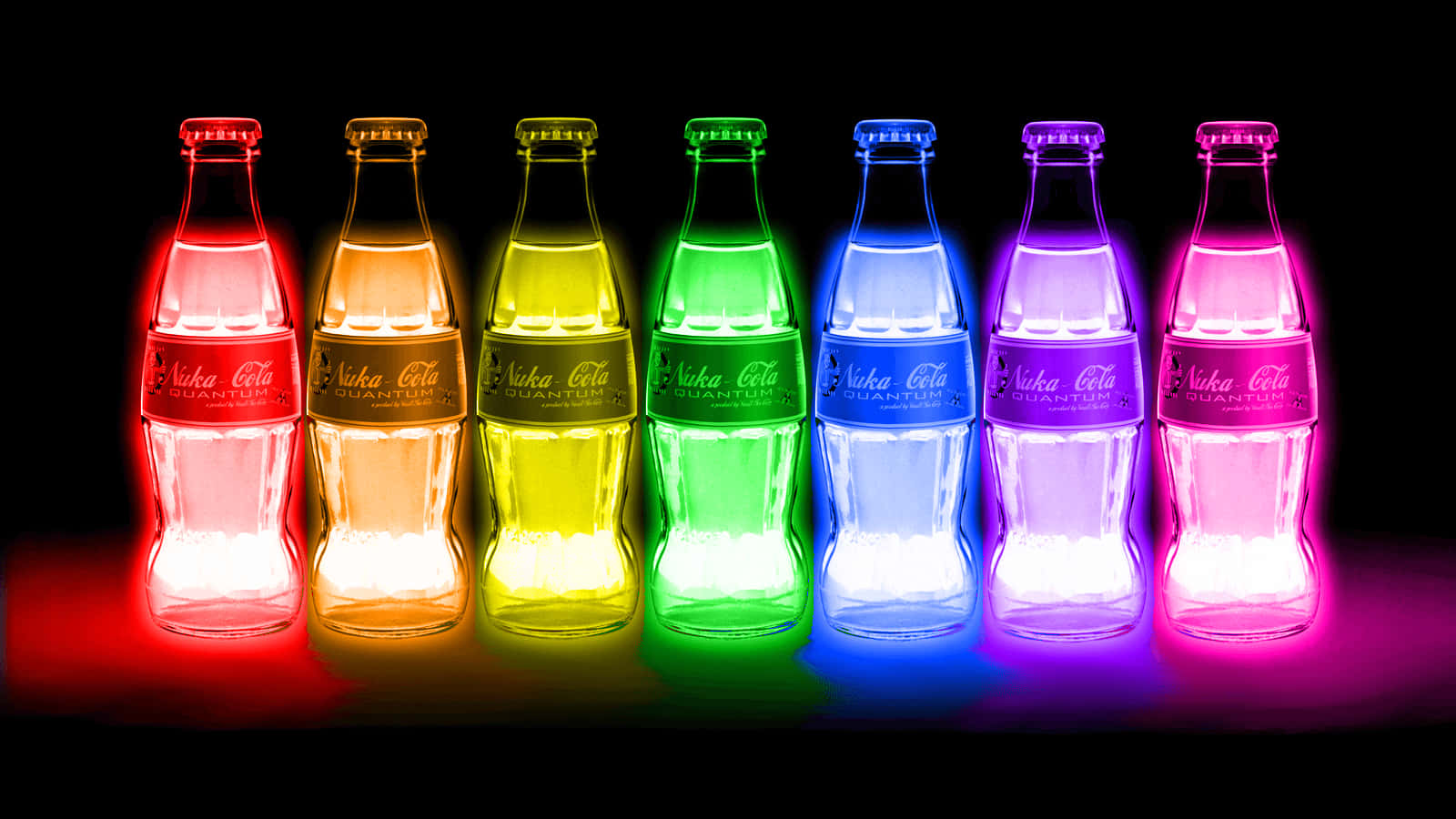 Coca Cola Bottle Lights Wallpaper